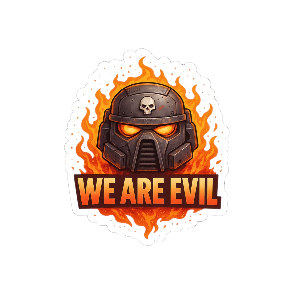 Shock Troop of Dark Unity Sticker | Bold Fantasy Vinyl Decal