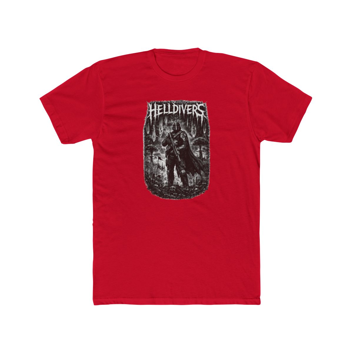 Helldivers Deathcore Design T-Shirt
