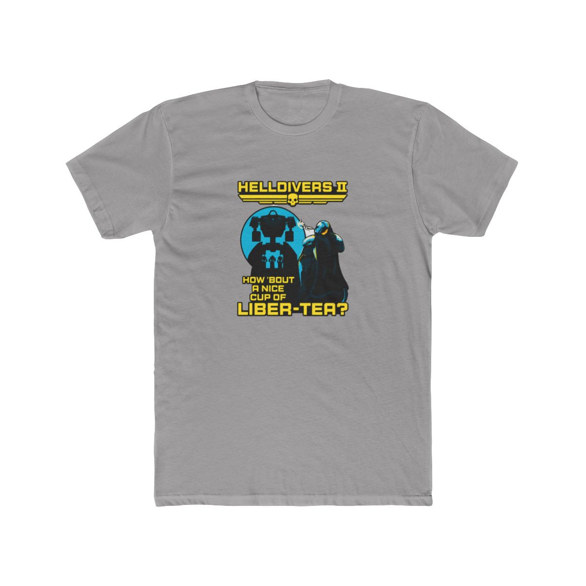 Helldivers Cup of Liber-tea Ultra Cotton T Shirt Tee
